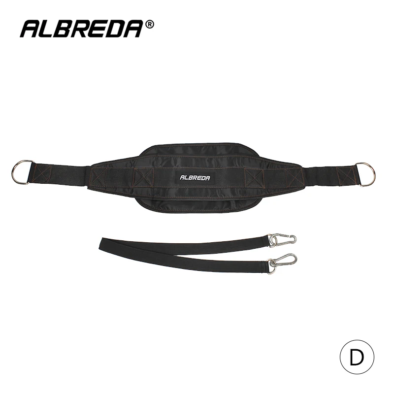 ALBREDA, новые гантели, пояс для тяжелой атлетики, Тренажерное Оборудование, Прямая поставка, пояс для силовой тренировки - Цвет: black 1P