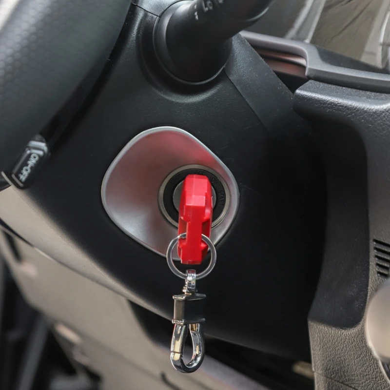 Автомобильный пусковой переключатель украшение кольцо Стикеры для Toyota 4runner 2010- в наружные автомобильные аксессуары
