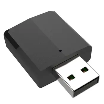 

USB Adapter Audio Transmitter Receiver 3-in-1 3.5mm Mini Aux Adapter PC TV Stereo Sound System Headphones Devices