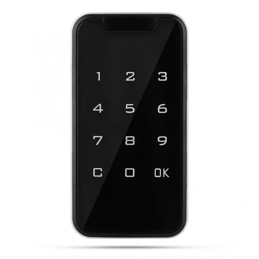 Serrure Electronique Smart Electronic Password Lock Sauna Fitness Cabinet Drawer Touch Screen Padlock | Безопасность и защита