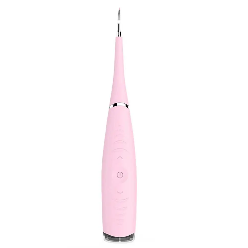 pink Электрическая звуковая детали стоматологического аппарата для снятия зубного камня зуб расчеты жидкость для снятия Портативный от зубных пятен зубного камня инструмент стоматолог отбеливают зубы здоровье гигиена полости рта - Цвет: pink
