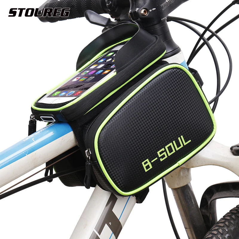 Imperméable Vtt Vélo Cadre Avant Sac Bicyclette Téléphone Support Panier Paquet