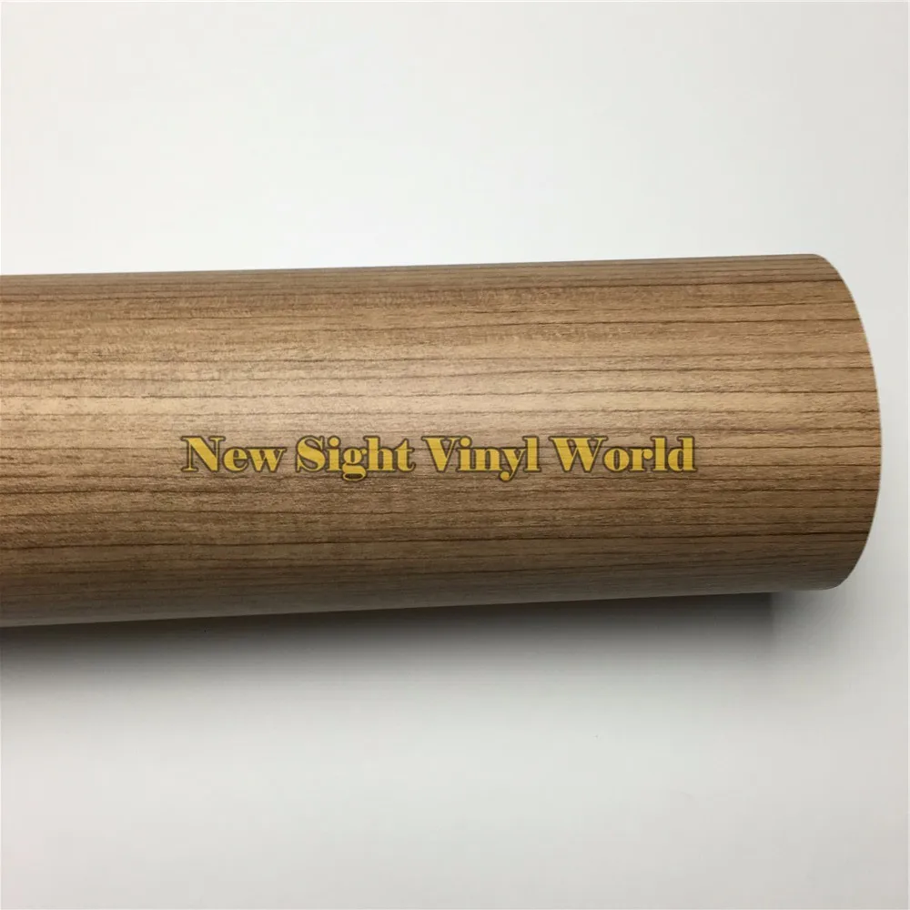 Teak-Car-Wood-Grain-Vinyl-Wrap-Film (6)