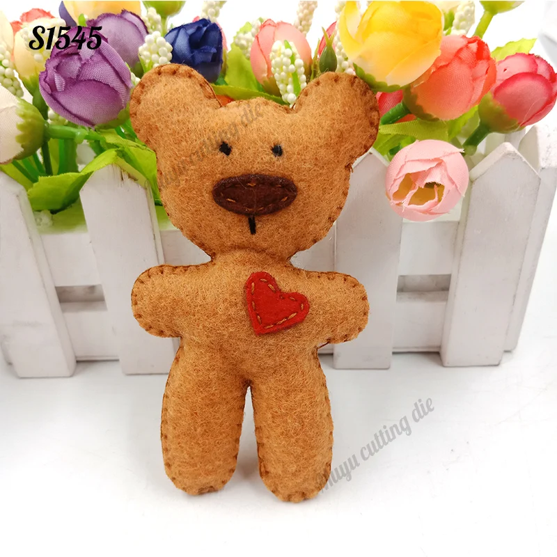 Bear-S1545 скрапбукинга срезанное небо и стальные деревянные штампы совместимы с большинством машин