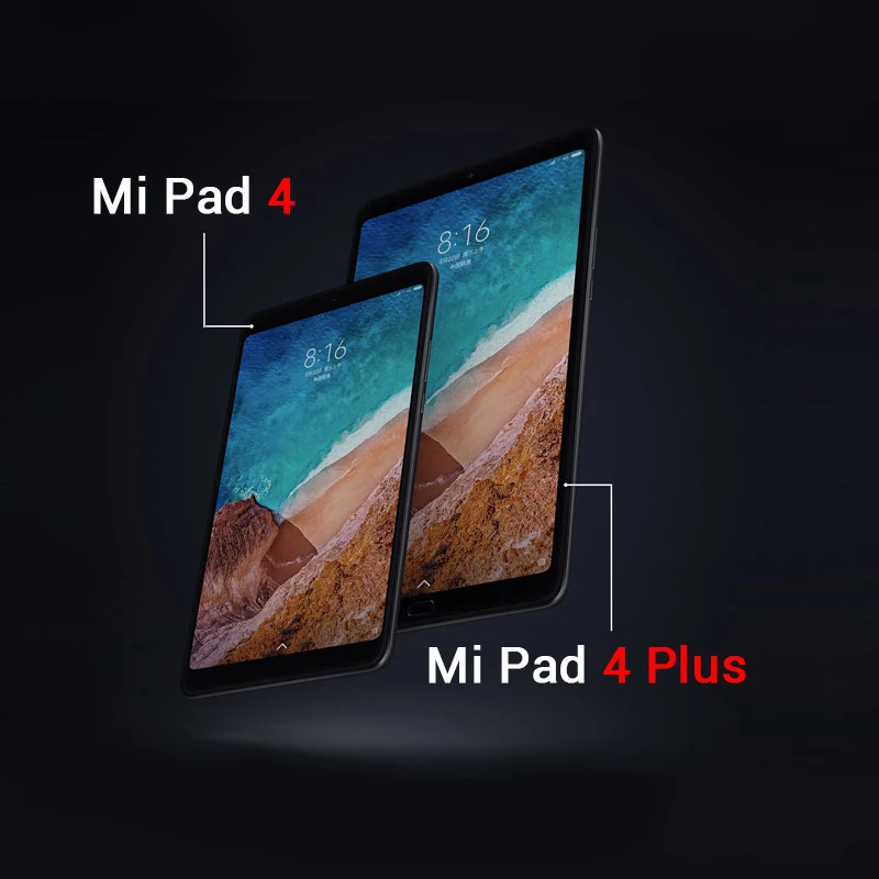 Планшет Xiaomi mi Pad 4 mi Pad 4 Plus, 8 дюймов, 10,1 дюймов, Восьмиядерный процессор Snapdragon 660, большой экран, 1920*1200, Мп+ Мп, 4G, планшеты на базе Android