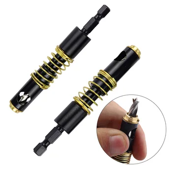 

Black Hinge Metal Drill Bit Window Cabinet Guide Hole Drill Woodworking Tool