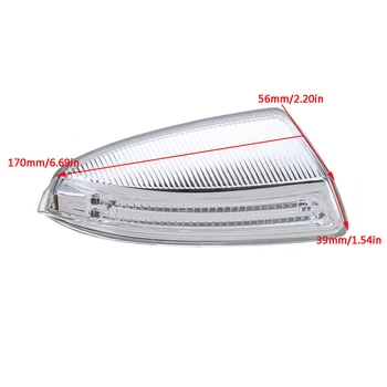 

Rearview Turn Signal Light Mirror For Mercedes ML-Class W164 ML320 C-Class Plastic Left+right Car Portable