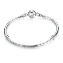 Подлинный 925 пробы серебряный браслет мультфильм мышь Moments с кристаллами браслет подходит для женщин шарик Шарм ювелирные изделия