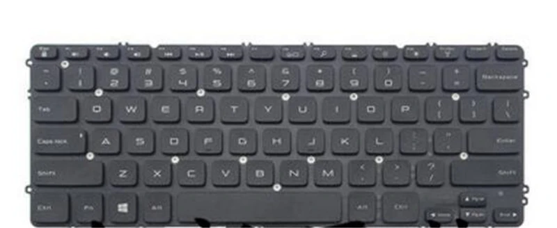 Клавиатура M3800 XPS 15 XPS15 9530 с подсветкой UK макет для Dell Precision|Детали генератора и