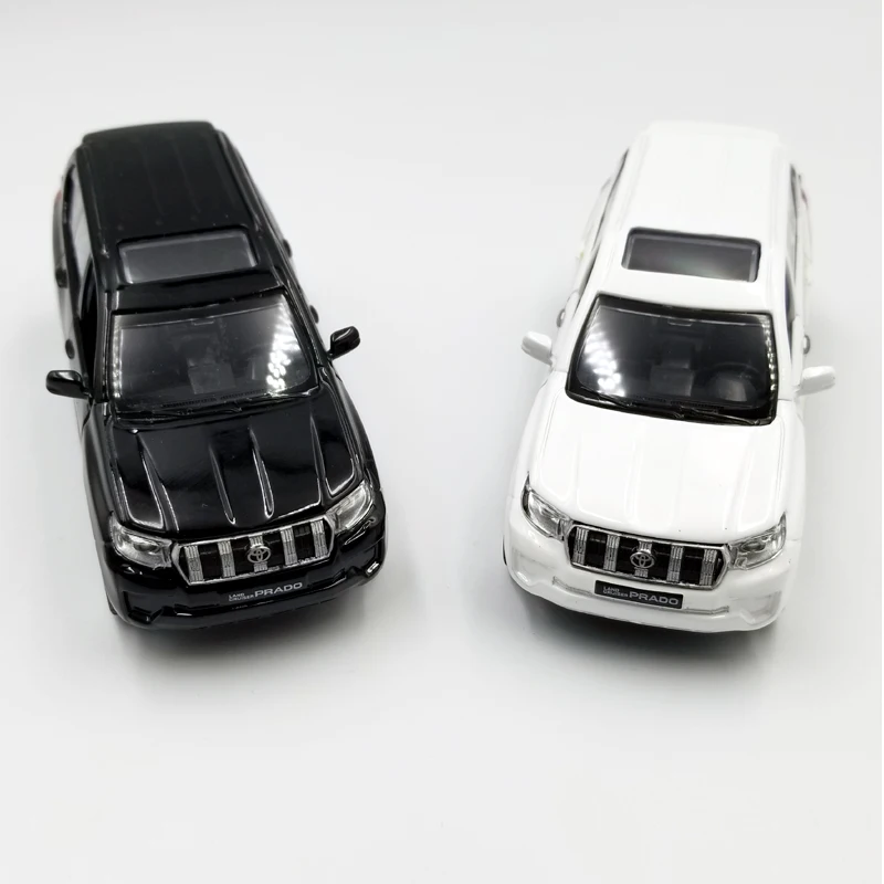 Весы для Toyota Prado внедорожники из сплава 1:42 металлическая модель литья под