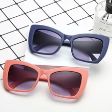 SHEN NUO hot- продуктов женщин Кошачий глаз негабаритных feminino солнцезащитные очки zonnebril dames modis зеркало стекло Oculos De Sol UV400