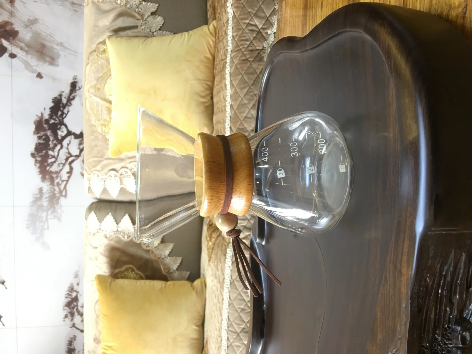 Производители поставляют боросиликатное стекло Кофеварка ручная чаша для умывания заварник для чая кофе горшок стеклянный чайник настраиваемый
