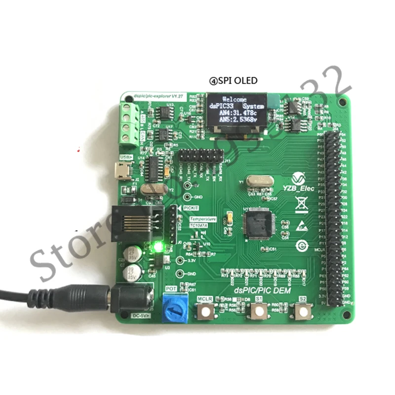 Серия DsPIC33EV макетная плата DsPIC макетная плата Microchip DsPIC33EV256GM106