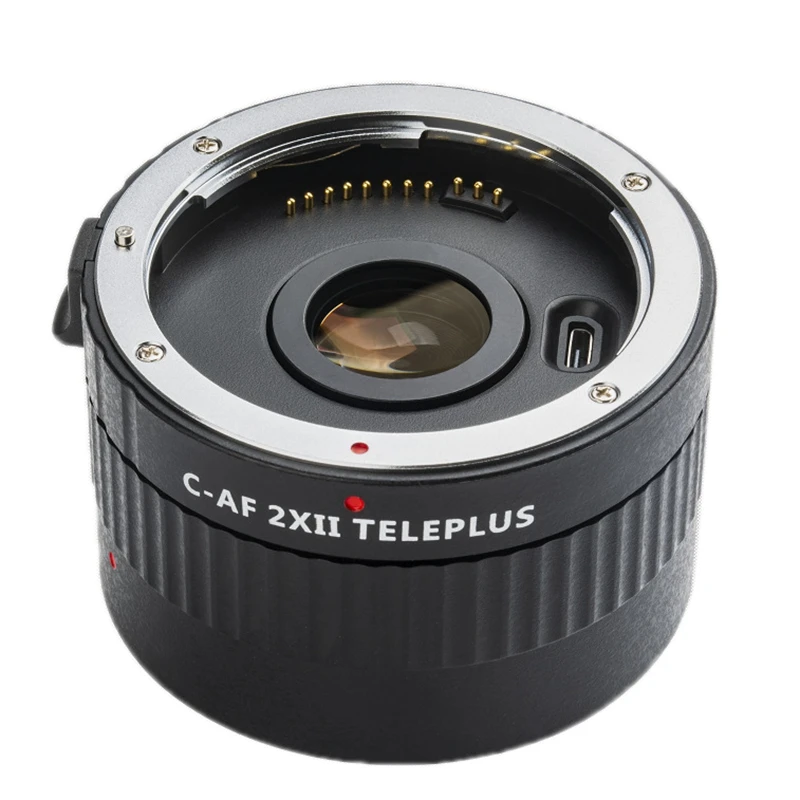 

Viltrox C-AF 2X Teleplus Auto Focus Teleconverter Adapter for Canon EOS EF Lens for Canon EF Lens 5D II 7D 1200D 760D 750D