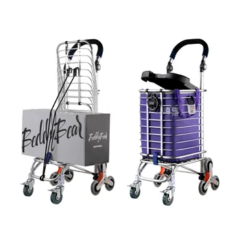 

Shopping Cart Small Cart Luxury Model Folding, Old Trolley Cart Basket Folding Trolley Cart Basket Folding.