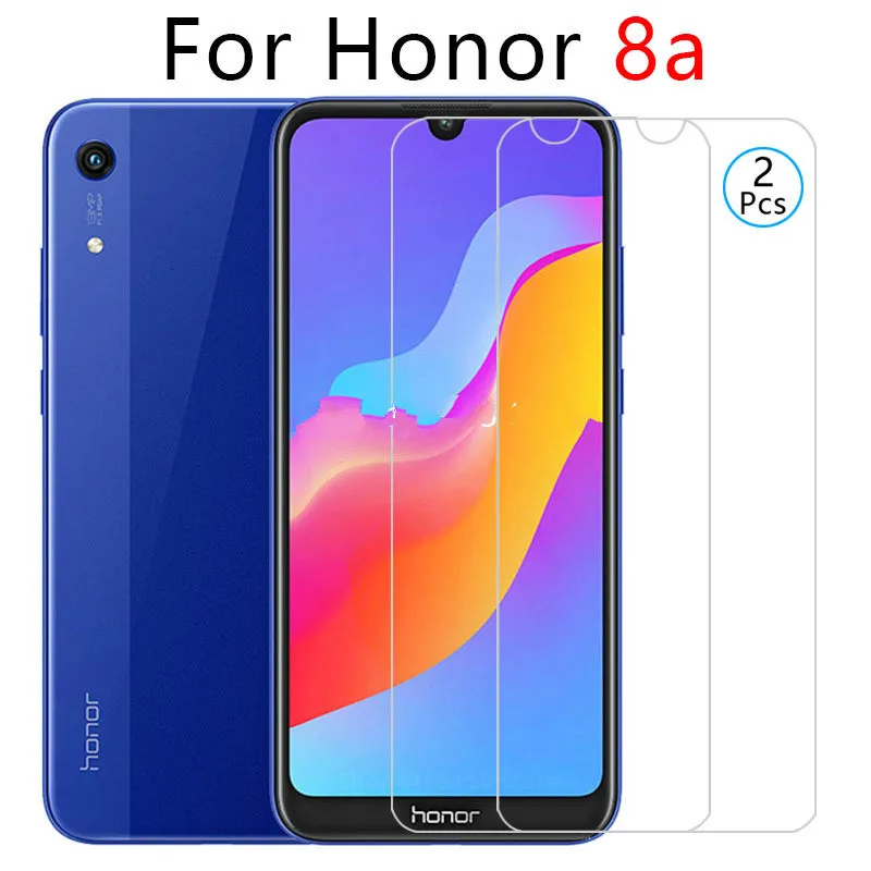 Чехол для honor 8a чехол huawei 8 a a8 задняя крышка чехлы защитный телефона закаленное
