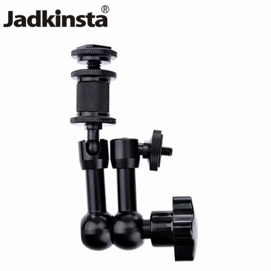 Jadkinsta Adjustable 7 inch Magic Arm Friction Articulating Extender Hot Shoe Mount Adapter for DSLR Rig LCD Monitor LED | Электроника