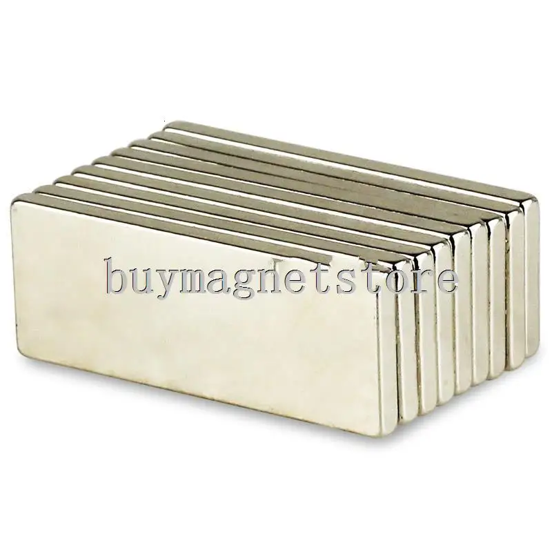 40*15*3 5 шт. очень крепкий блок Cuboid магнит 40 мм x 15 мм x 3 мм редкоземельные Неодим N35 NdFeB неодимовые магниты