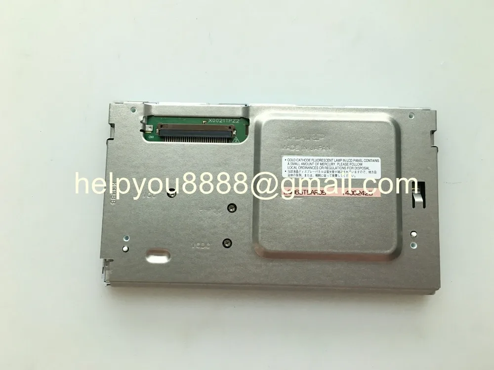 "SHARP LCD Screen Display Panel Per 6.5 pollici LQ065T5AR05 LQ 065 T 5 ARO 5 ID di rilevamento 