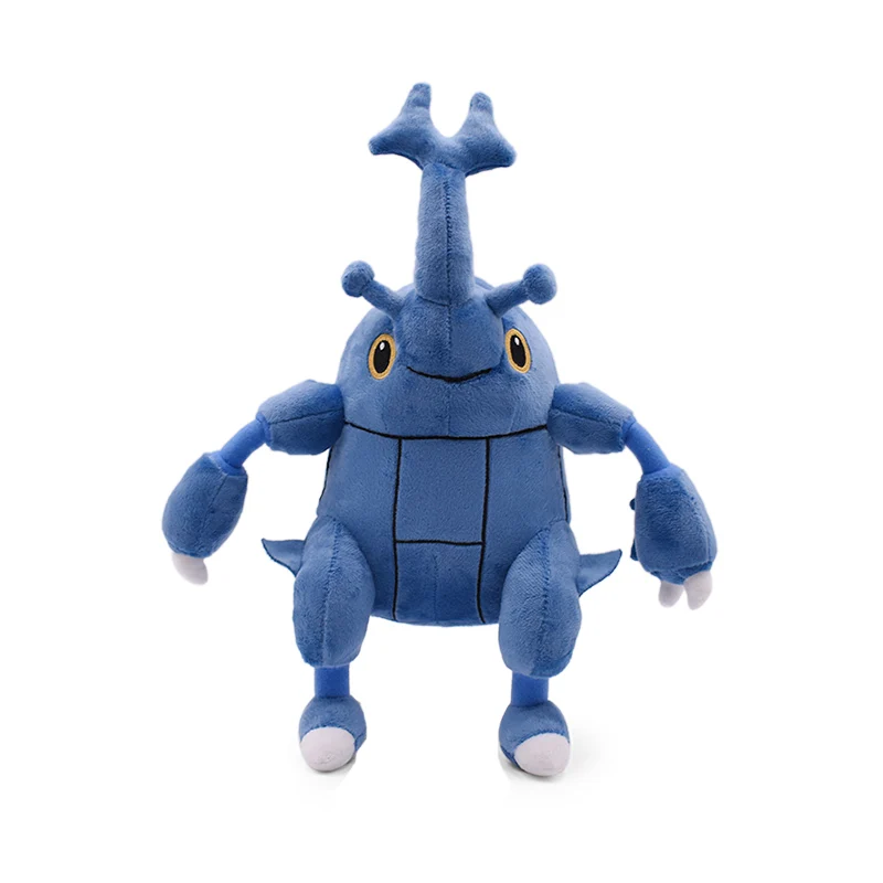 25-28 см сыщик Пикачу Mew Gligar Cubchoo Dragonite мягкая плюшевая игрушка аниме мягкая кукла плюшевая игрушка детский подарок для детей - Цвет: Heracross