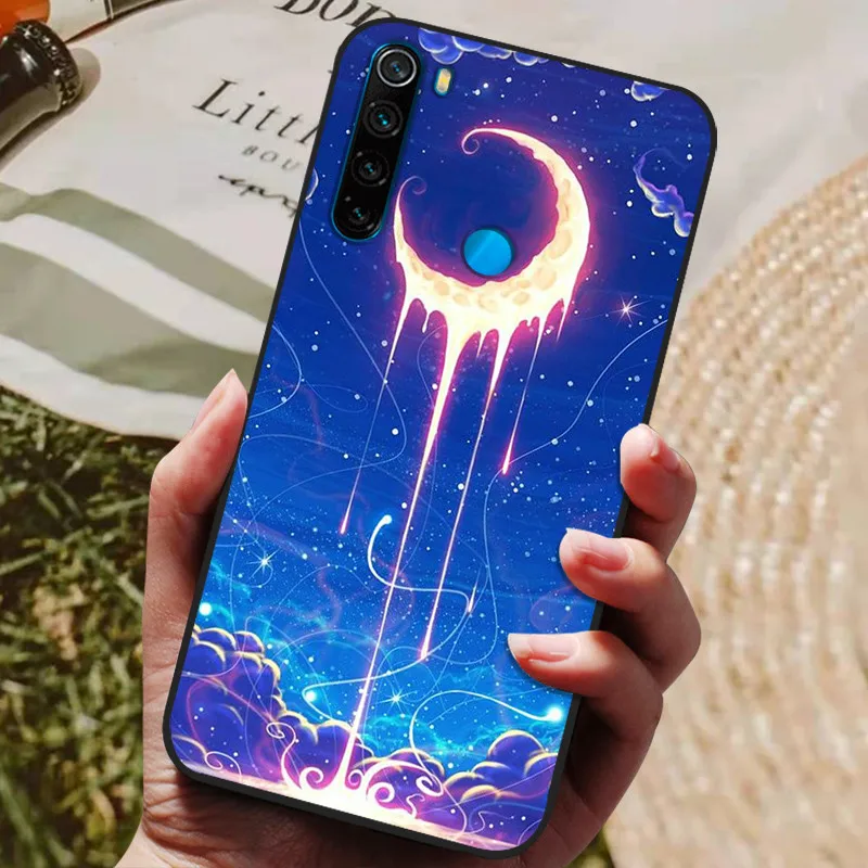 For Xiaomi Redmi Note 8 2021 / 8T Back Cover Silicone Phone Case For Redmi Note 8T Note8T 8 T Funda Note8 Pro Coque Bumper Shell wallet cases Cases & Covers
