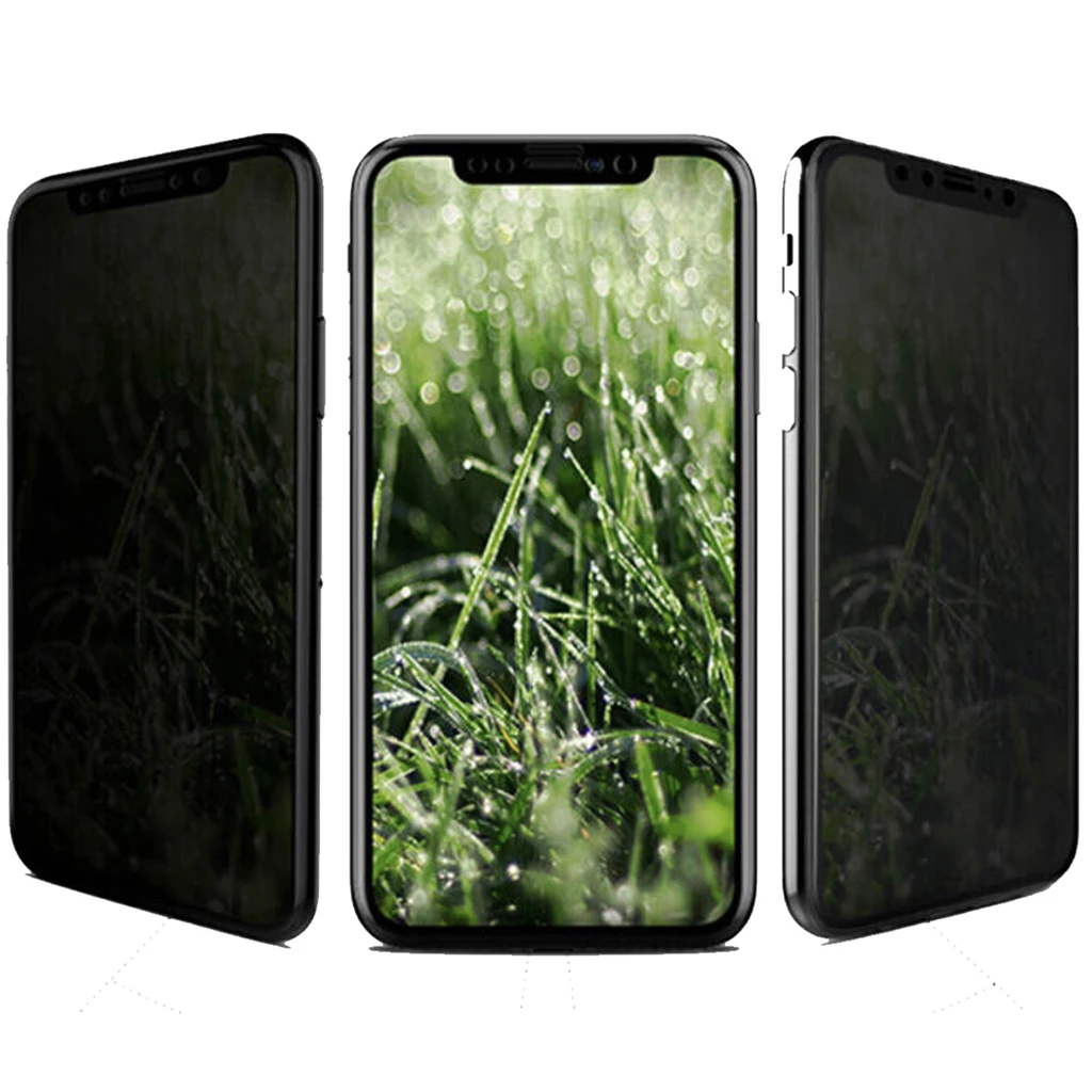 Защитная 3D изогнутая защитная пленка из закаленного стекла для iPhone Xs и iPhone X