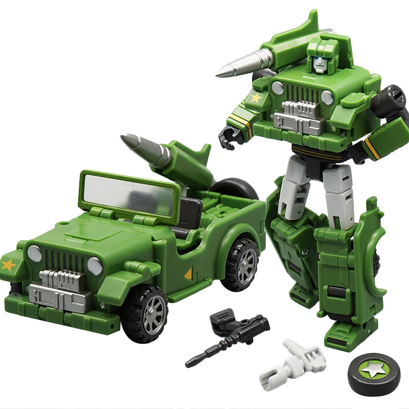 LUCE GIOCATTOLI per bambini Transformer auto giocattolo ROBOT VEICOLO Mech PIONER 