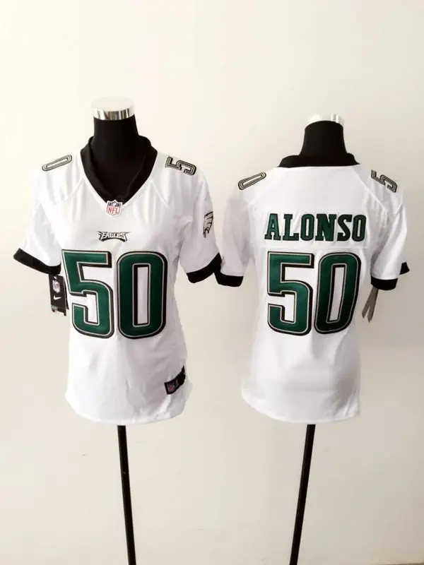 Коричневый Женские Филадельфия s, 7 Sam Bradford 11 Tim Tebow 29 DeMarco Murray 43 Darren Sproles, Джерси - Цвет: Коричневый