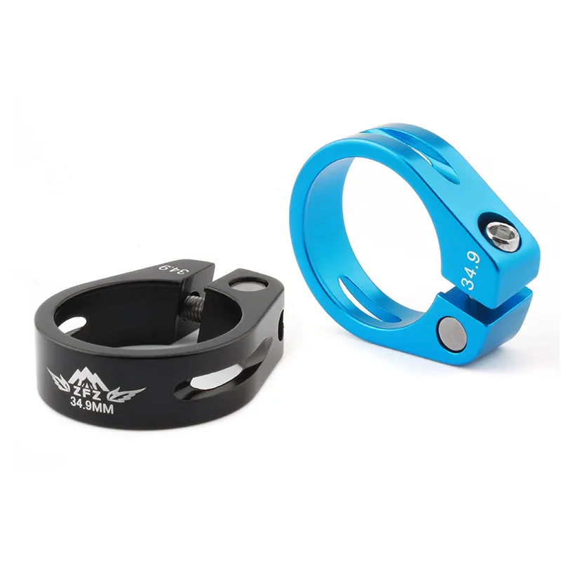 31.8mm 34.9mm Seatpost Clamp Aluminum Alloy For MTB Road Fixed Gear Bike Quick Release bike seatpost clamp