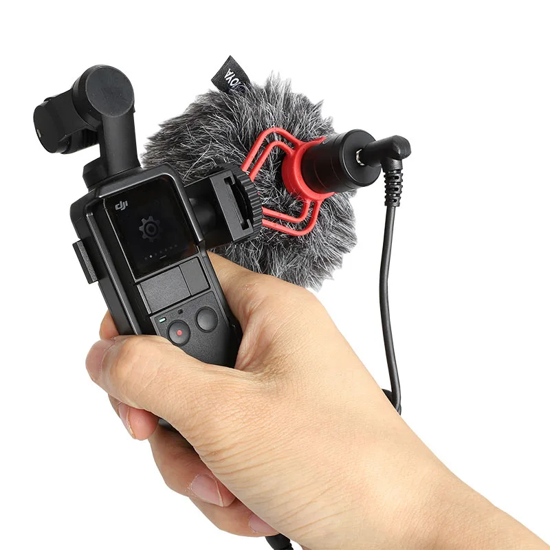 Чехол-кронштейн для Dji Osmo Pocket camera, расширительный микрофон с адаптером для dji osmo pocket Vlong аксессуары для штатива