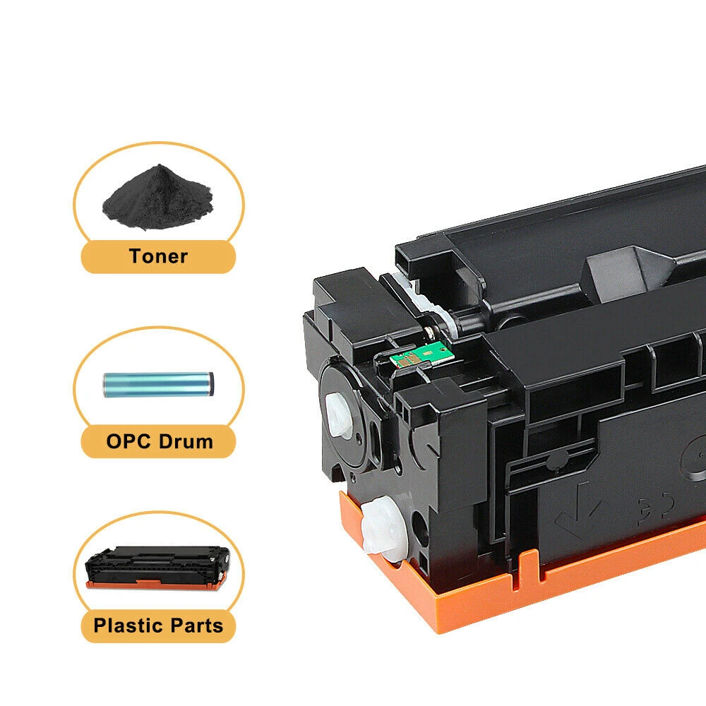 4PK совместимый картридж с тонером для принтера CF510A-CF513A для hp M154 M180n M181fw CF510A CF510 CF511A CF512A CF513A 204A принтер