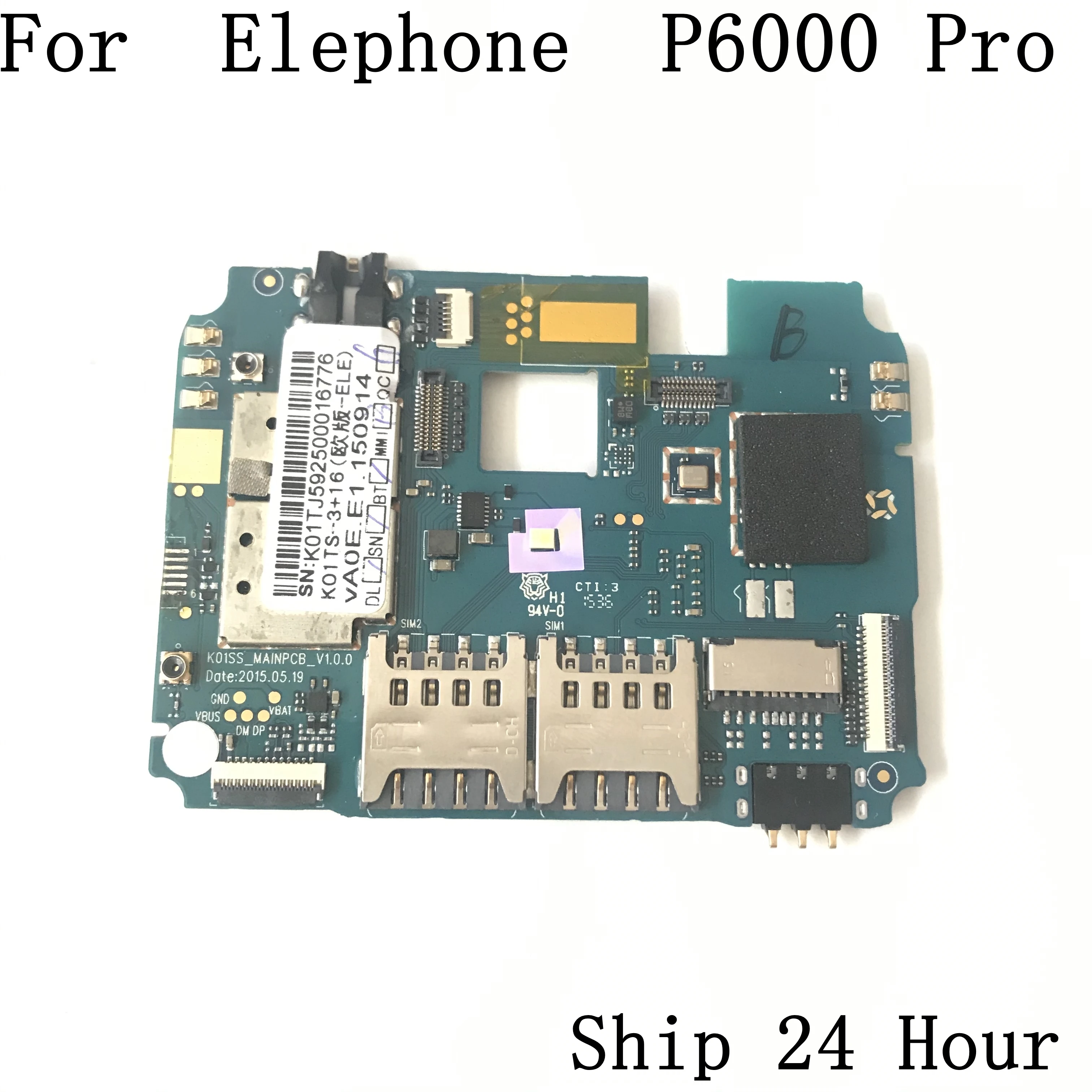 Elephone P6000 Pro б/у материнская плата 3g ram+ 16G rom материнская плата для Elephone P6000 Pro ремонт починка Замена части