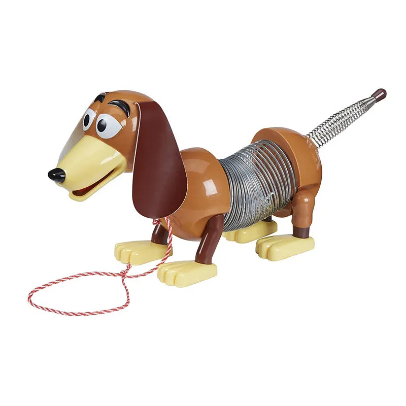 

Creative toys PVC Bench Spring dog Ham pig children pet Walking dog Kids Novelty Gag Pull toys birthday gift
