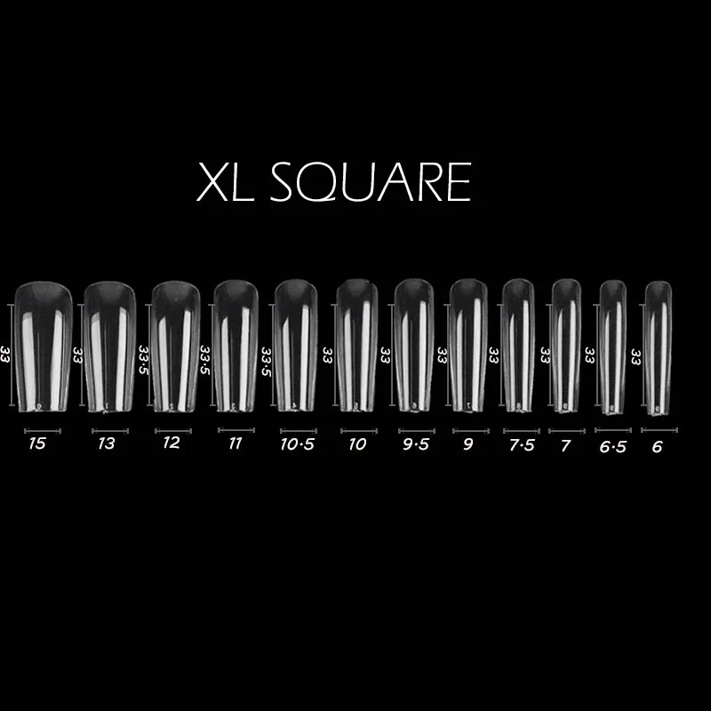 Gel Nails Extension System Full Cover Sculpted Clear Stiletto Coffin False Nail Tips 240pcs/bag Gel Nails Extension System Full Cover Sculpted Clear Stiletto Coffin False Nail Tips 240pcs/bag