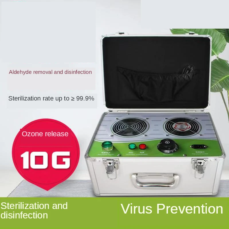 

Professional Ozone Machine Household Ozone Generator Air Purification Treatment Equipment 10g 220V