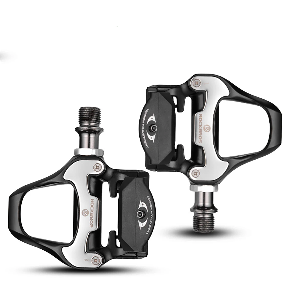 Aluminum Alloy Cleat Pedal Smooth Sealed Bearing Ultra Light Road Bike