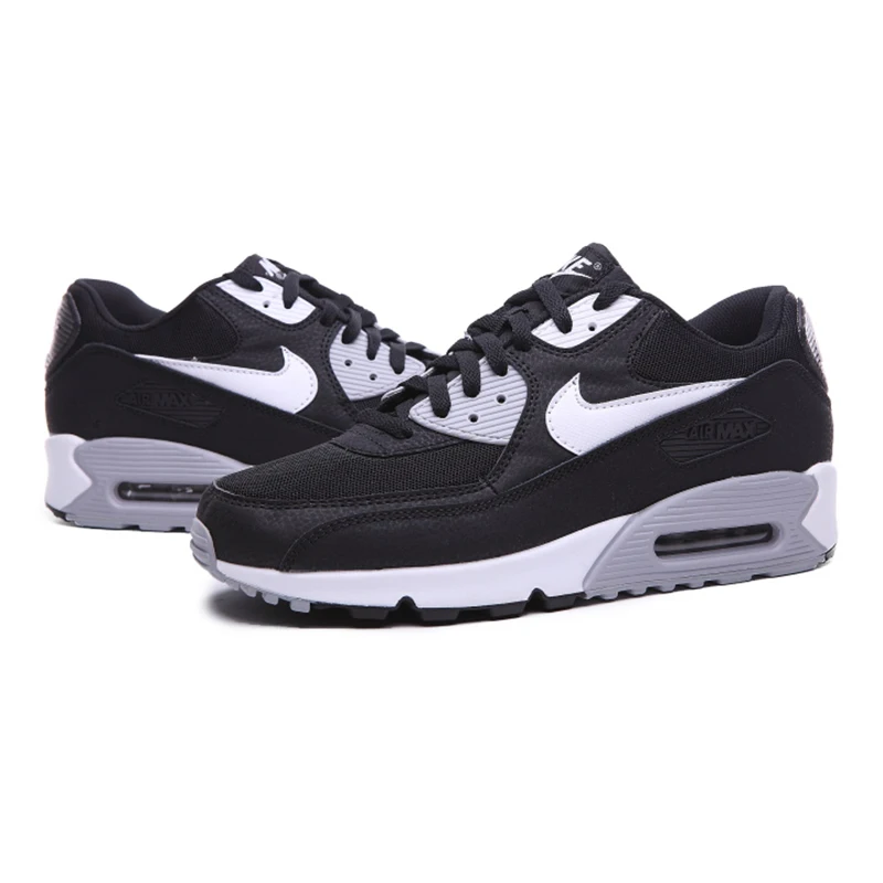 Оригинальные женские кроссовки для бега NIKE AIR MAX 90, спортивные уличные кроссовки, удобные, прочные, дышащие, 345017-601