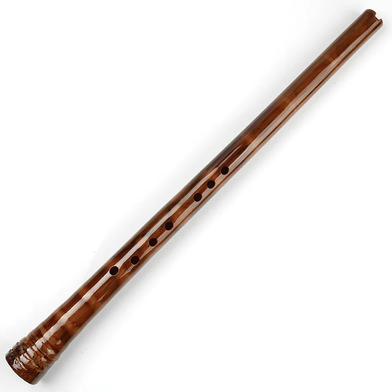 Flauta de Bambu Chave Buracos Profissional Marrom Brilhante Vertical Tradicional Chinês Artesanal Woodwind Instrumentos Musicais Nanxiao gf 8 - Image 3