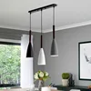 Artpad Nordic Minimalist Pendant Lamp Adjustable Hanging Wire For Living Room Kitchen Cafe 1/3 Heads Hanging Light E27 ► Photo 2/6