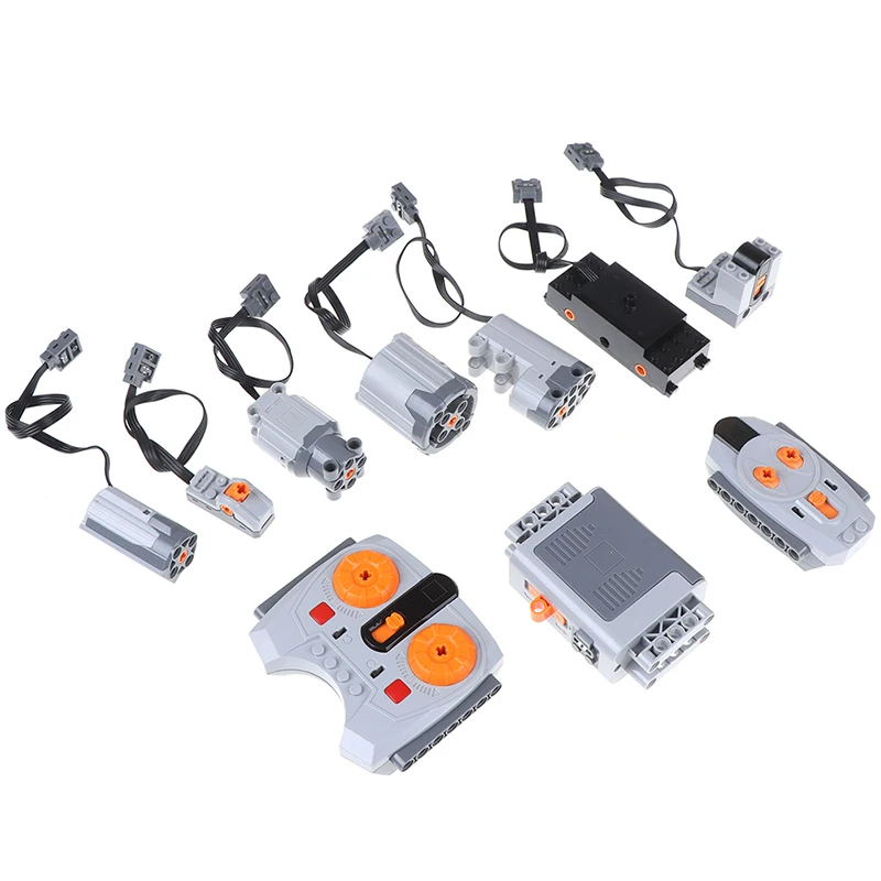 

Technic Parts Compatible For Legoeds Multi Power Functions Tool Servo Blocks Train Electric Motor PF Model Sets Building Kits
