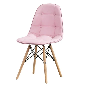 

Beiouyimusi chair modern simple backrest dining chair solid wood dining table chairs creative casual computer chair