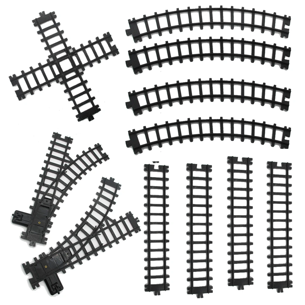 Rail Track Expansion Pack For Railway King Classical Train City Trains