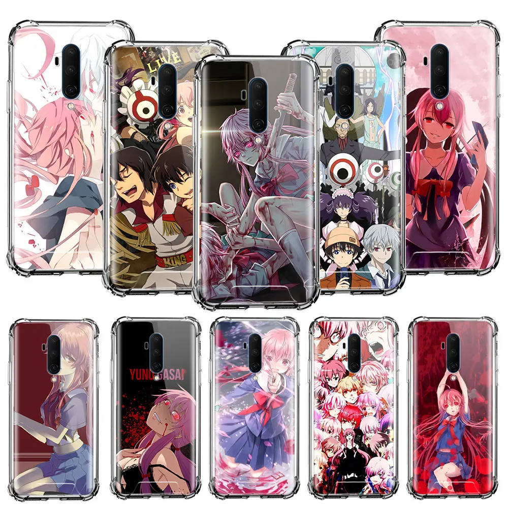 Чехол Future Diary Mirai Nikki для Oneplus 8 7 7T Pro 5G 6T 6 One Plus 7Pro 8Pro Airbag Anti Des Sacs мягкие прозрачные