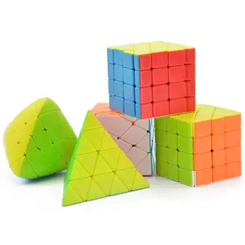 

Kuulee Magic Cube Children Educational Variable Pyramid Magic Cube High Quality Child Interesting Toys 4x4x4