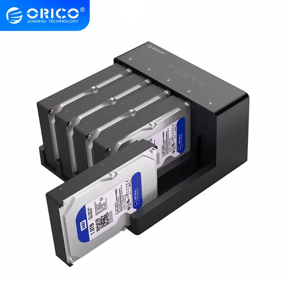 Корпус для жесткого диска ORICO 2 5/3 5 дюйма SATA с адаптером питания 12 В|Корпус диска| |