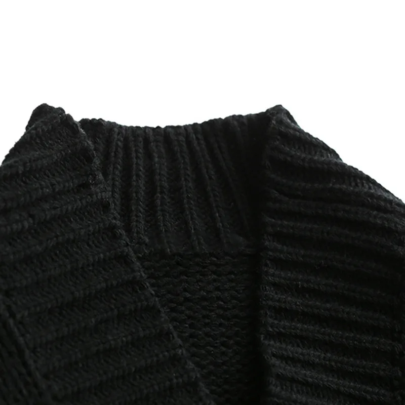 KIYUMI свитер Кардиган Свободные Дикий Однотонный свитер ленивый кардиганы с защитой от ветра осень-зима корейский вязаный свитер, кардиган, большого размера