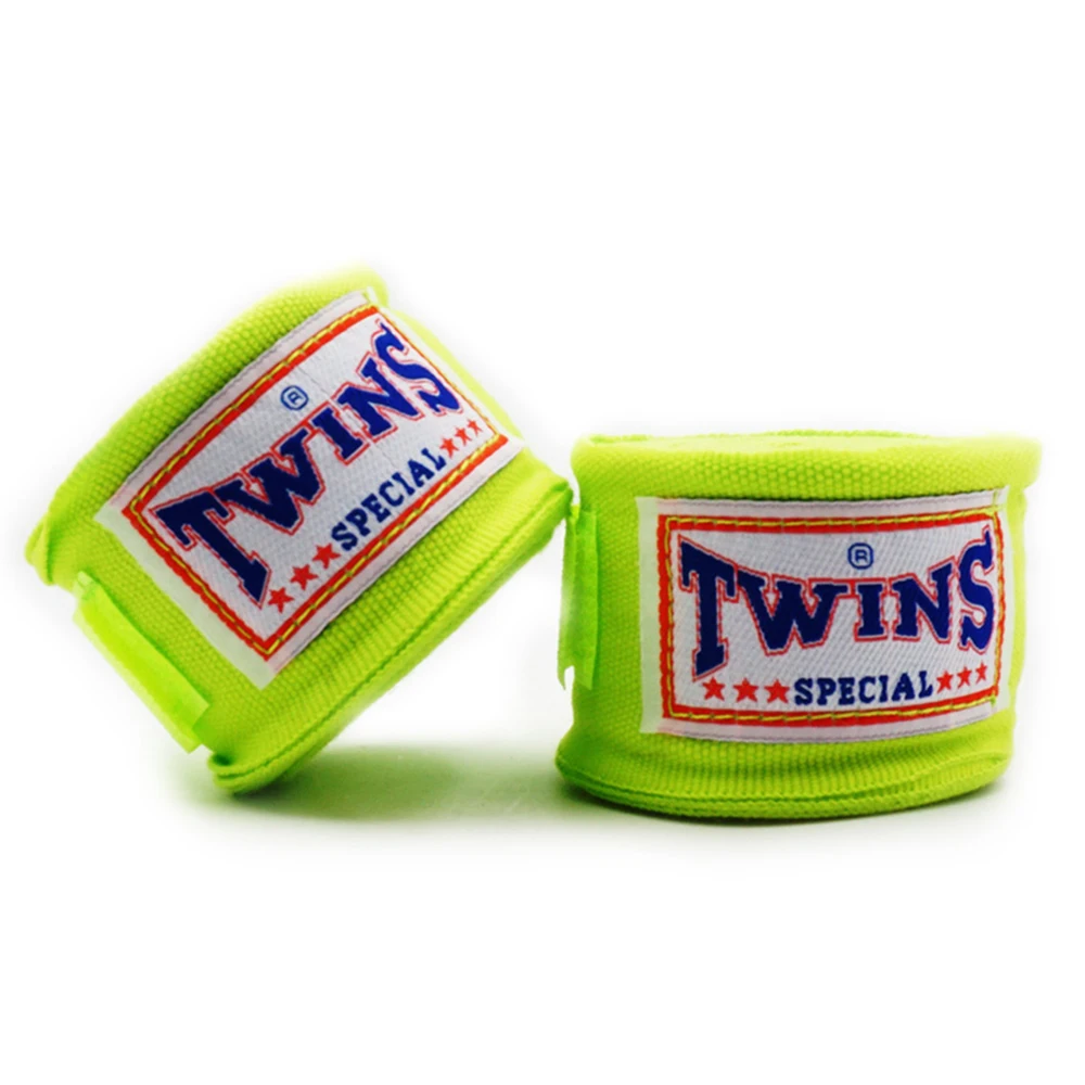 TWINS 2 Pack 5M Boxing Hand Wraps 5cm Width Handwrap Bandages Cotton Strap