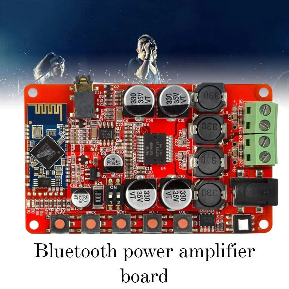 Плата усилителя TDA7492P Bluetooth 4 0 50 Вт Вт|Операционные усилители| |