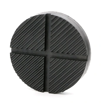 

Floor Slotted Car Rubber Jack Pad Frame Protector Guard Adapter Jacking Disk Pad Tool for Pinch Weld Side Lifting Disk 12.5cm