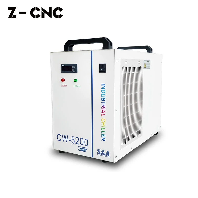 Z-CNC S &amp A CW-5200 Teyu промышленный охладитель воды лазерный Co2 CW5200TH CW5200DH CW5202TH замена